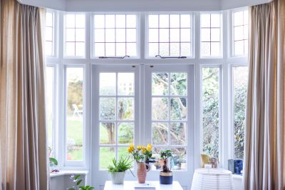 Elegant Bay Window Setup